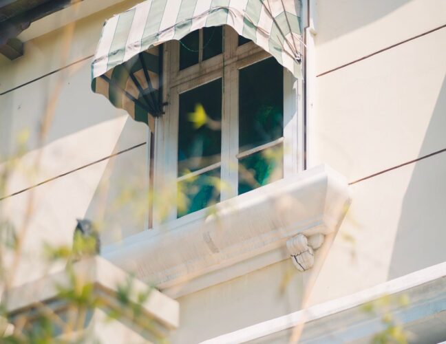 Pencere tente gölgelendirme modeli