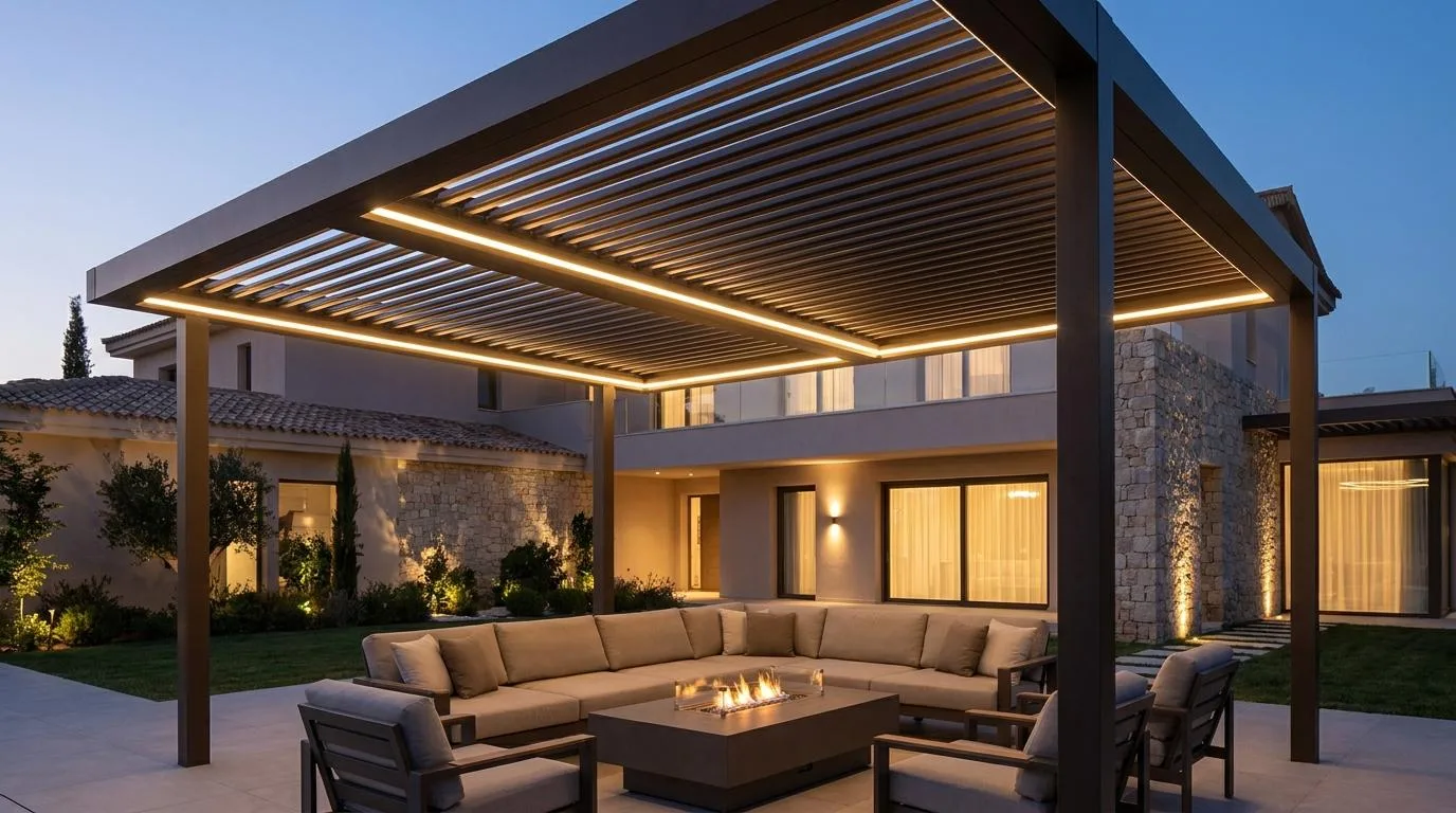 Otomatik Pergola - Pergule Tente
